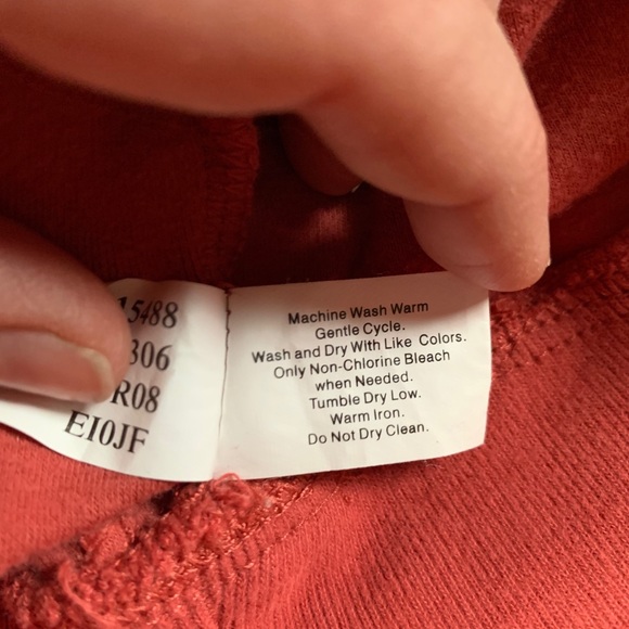 Banana Republic Factory // Sweatshirt - red EUC - Picture 10 of 10